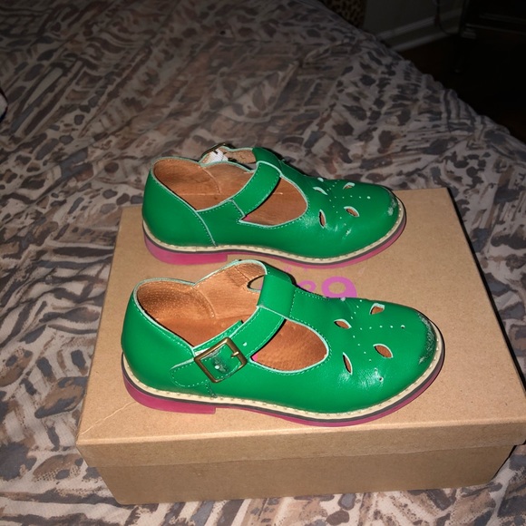 Green Oxford shoes - Picture 3 of 3